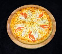 Пицца с курицей