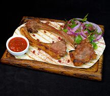 Шашлык из бараньего антрекота