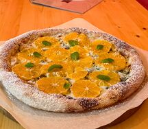 Пицца Мята-мандарин