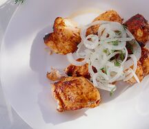 Шашлык из филе курицы