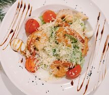Цезарь с креветками