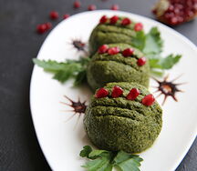 Пхали из шпината с орехами