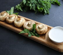 Шашлык из шампиньонов