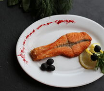 Стейк из семги