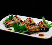 Баклажаны с грецкими орехами