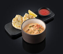 Мидии с фокаччей