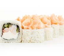 Ролл Лава с креветкой