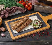 Люля-кебаб из говядины и свинины