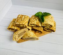 Блинчики с мясом, Дубки
