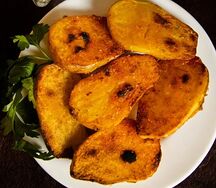 Картофель на мангале