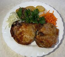 Шашлык на ребре 