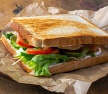 Тост с ветчиной и сыром
