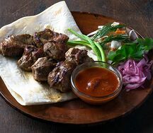 Шашлык из cвинoй шейки