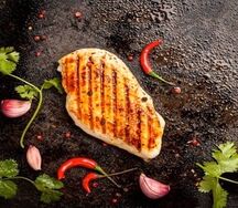 Стейк из куриной грудки