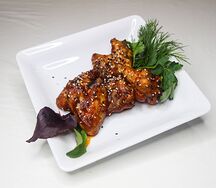 Куриные крылья барбекю