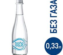 Вода негазированная BonAqua