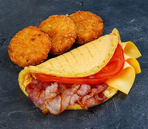 Маг завтрак с беконом