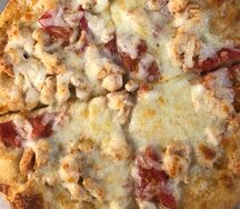 Пицца с куриной грудкой