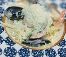 С морепродуктами