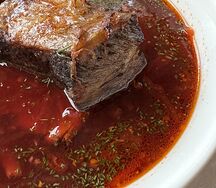 Пх BBQ-борщ с копченым говяжьим ребром