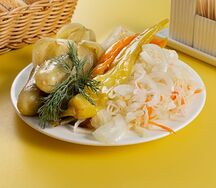 Салат из солений
