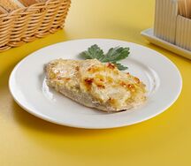 Куриное филе с ананасом
