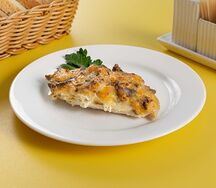 Куриное филе с грибами
