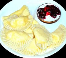 Вареники с творогом 