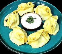 Манты  с бараниной 