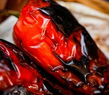 Перец болгарский на мангале 