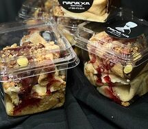 Блины с нутеллой и бананом 
