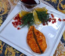 Шашлык из сёмги
