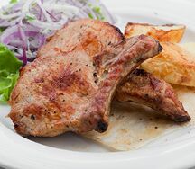 Шашлык из cвинoй корейки