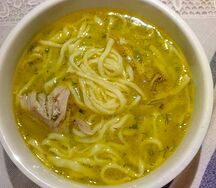 Лапша куриная