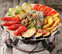 Садж с мясом на выбор