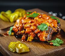 Свиные ребрышки с мексиканским чили