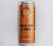 Натуральный лимонад Bakunin Botanicals Иван-чай и мята