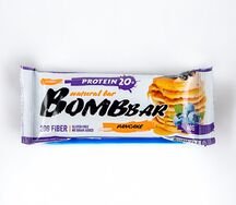 Bombbar Протеиновые батончики без сахара Смородиново-черничный панкейк
