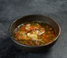 Пряный суп с бараниной 