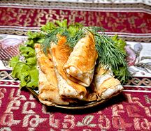 Блинчики с мясом 