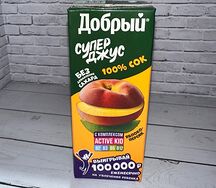 Сок Добрый Персик-яблоко