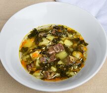 Зелёный борщ