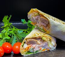 Шаурма с курицей большая