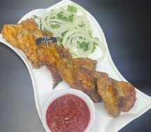 Шашлык из куриных крылышек