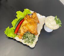 Шашлык из куриного окорочка