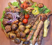 Ассорти шашлычное большое на гриле